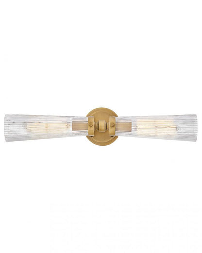 Hinkley Jude Large Two Light Vanity Heritage Brass