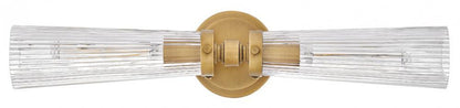 Hinkley Jude Large Two Light Vanity Heritage Brass