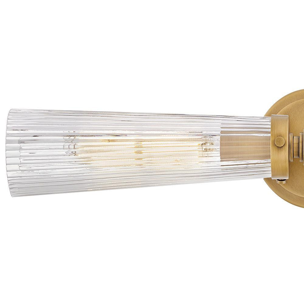 Hinkley Jude Large Two Light Vanity Heritage Brass