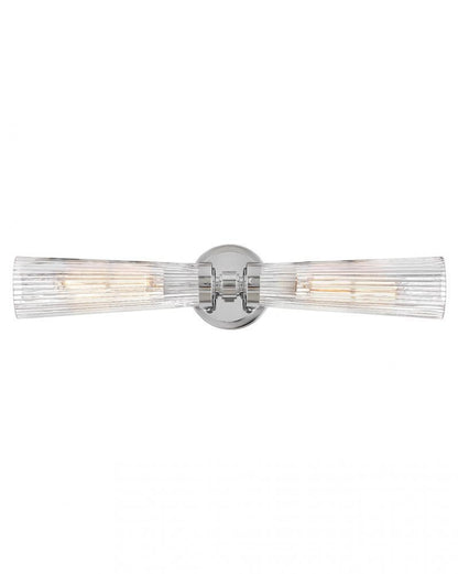Hinkley Jude Large Two Light Vanity Polished Nickel