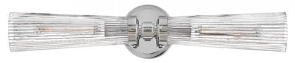 Hinkley Jude Large Two Light Vanity Polished Nickel