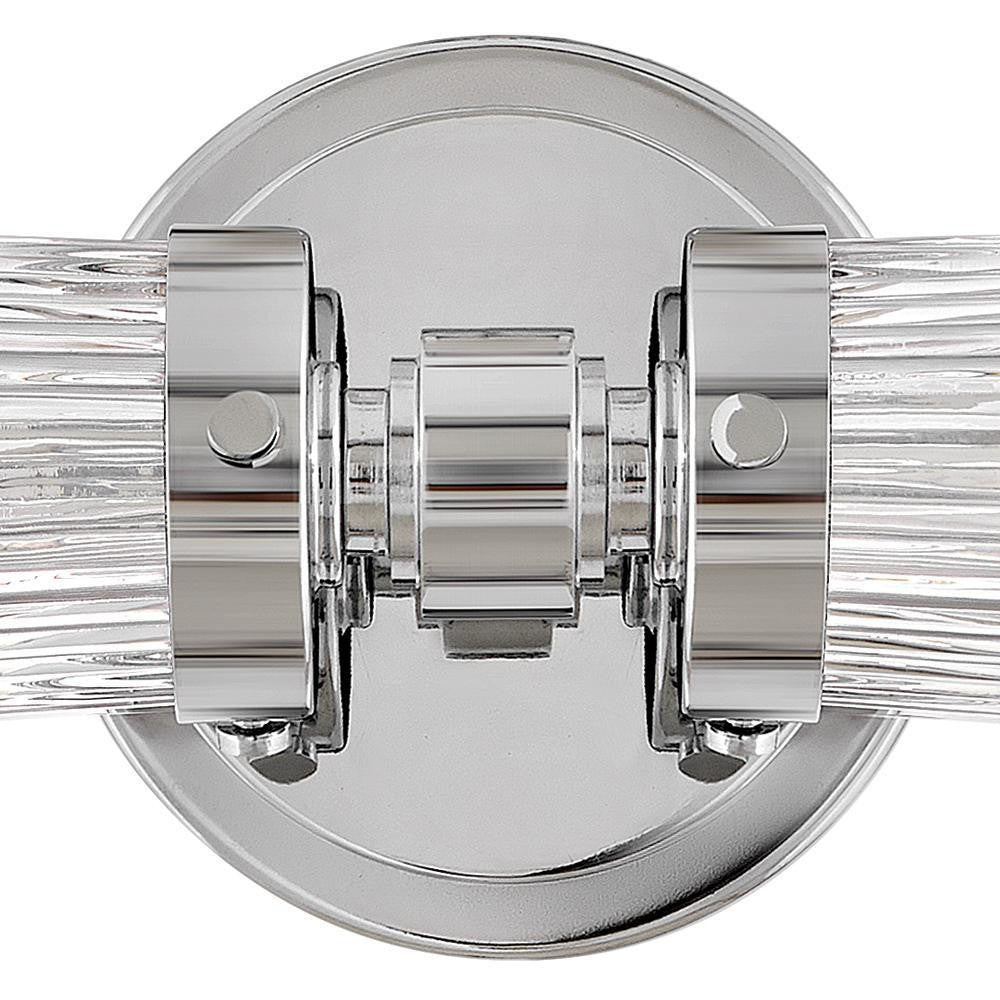 Hinkley Jude Large Two Light Vanity Polished Nickel