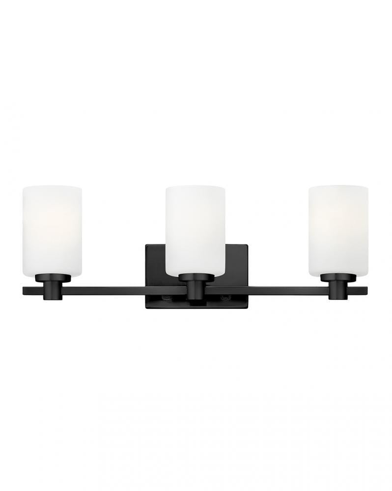 Hinkley Karlie Medium Three Light Vanity Black