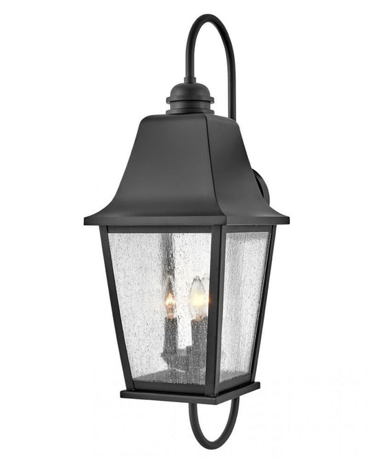 Hinkley Kingston Large Wall Mount Lantern Black