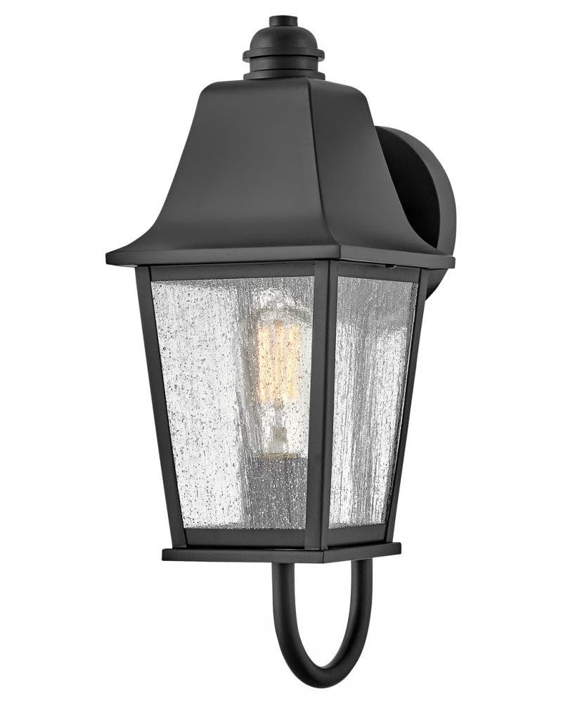 Hinkley Kingston Small Wall Mount Lantern Black