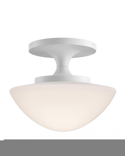 Hinkley Knox Small Semi-Flush Mount Chalk White