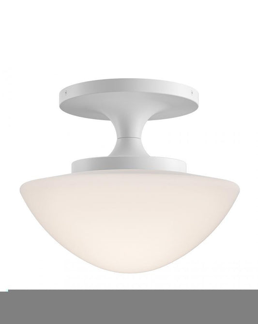 Hinkley Knox Small Semi-Flush Mount Chalk White
