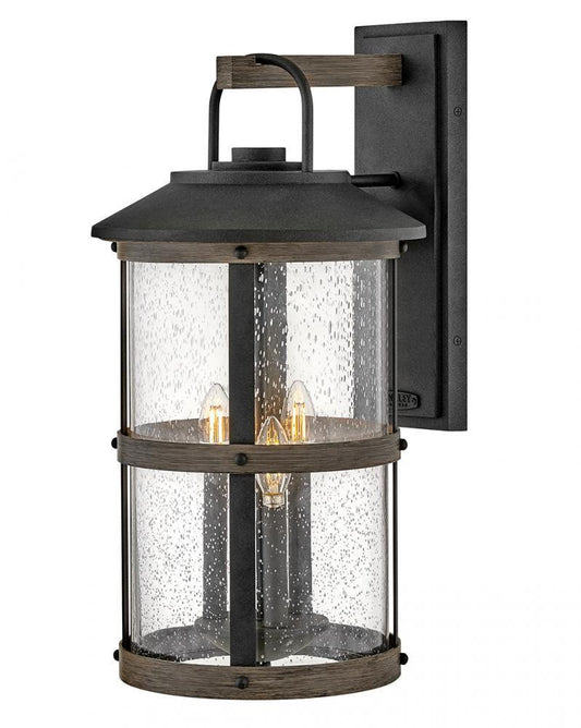 Hinkley Lakehouse Extra Large Wall Mount Lantern Aged Zinc