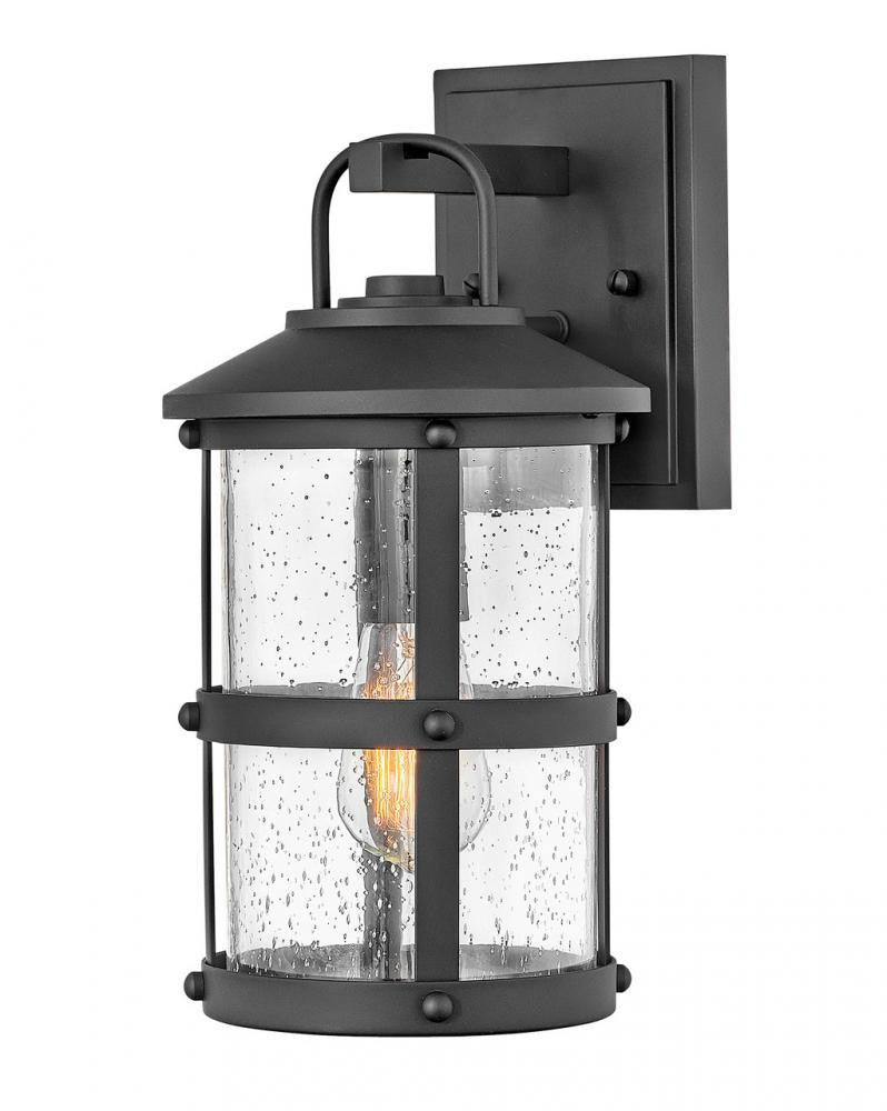 Hinkley Lakehouse LED Outdoor Wall Lantern Aluminum, Black