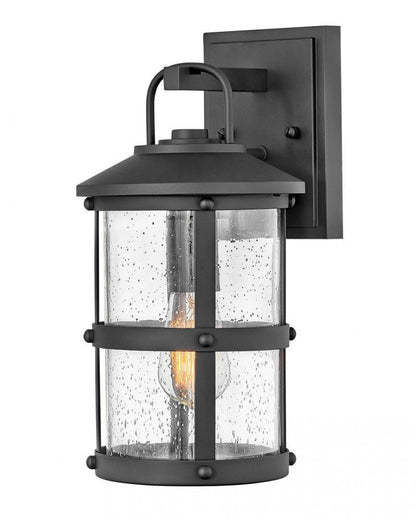 Hinkley Lakehouse LED Outdoor Wall Lantern Aluminum, Black