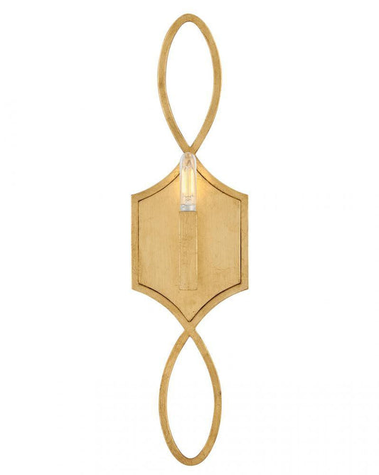Hinkley Leona Large Sconce Distressed Brass, Gold