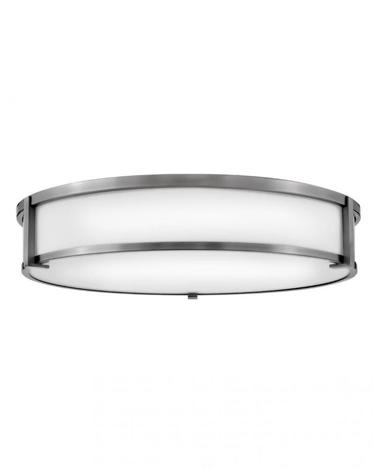 Hinkley Lowell Extra Large Flush Mount Antique Nickel