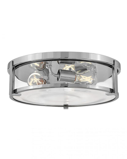 Hinkley Lowell Medium Flush Mount Chrome
