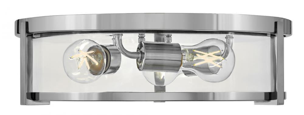 Hinkley Lowell Medium Flush Mount Chrome