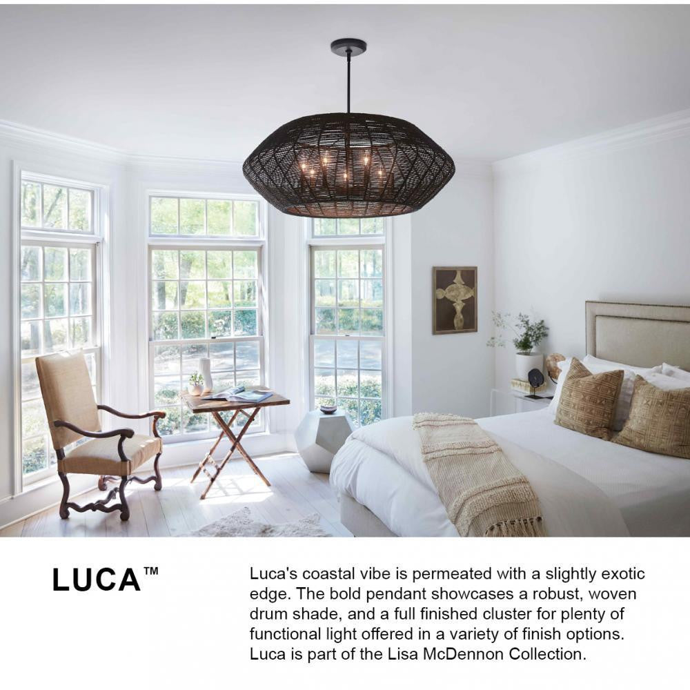 Hinkley Luca Double Extra Large Multi Tier Chandelier Black