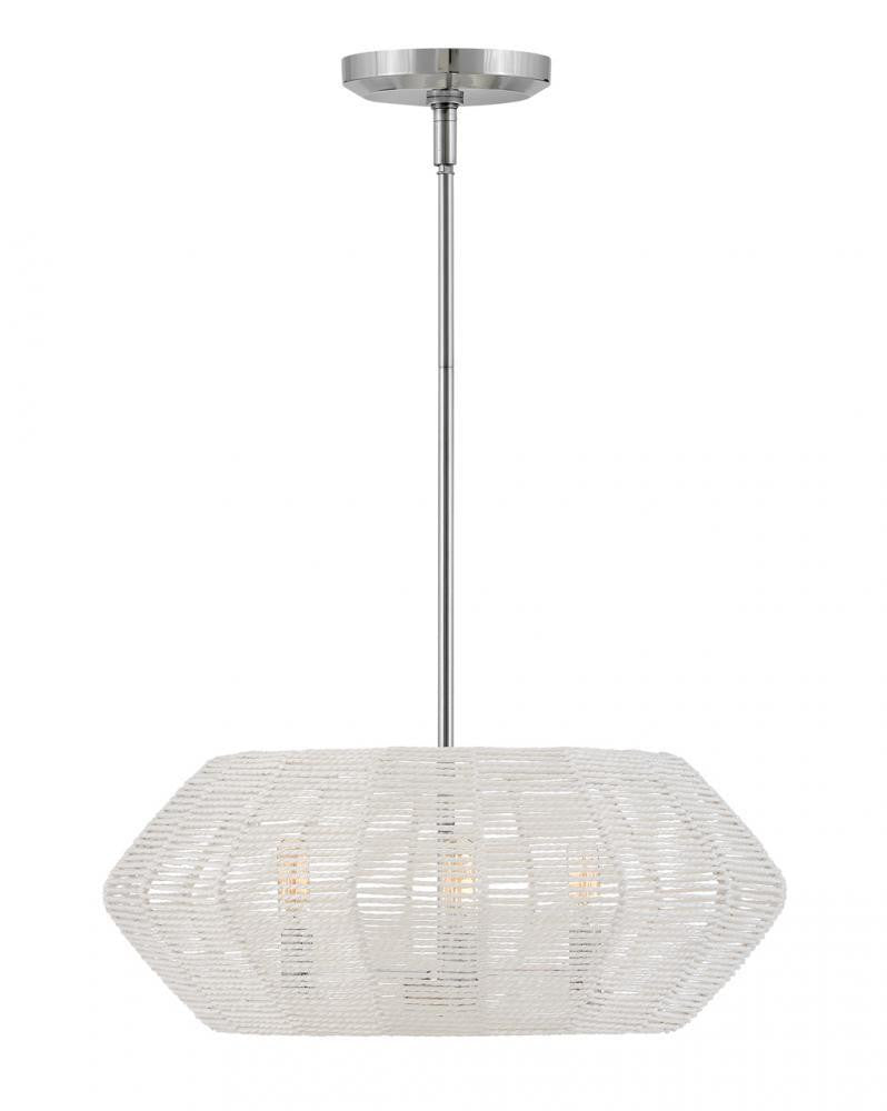 Hinkley Luca Drum Shade Chandelier Steel