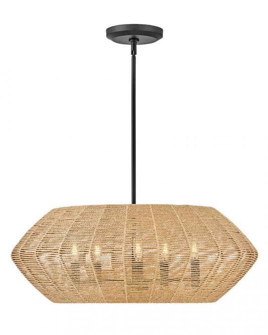 Hinkley Luca Medium Convertible Drum Pendant Steel