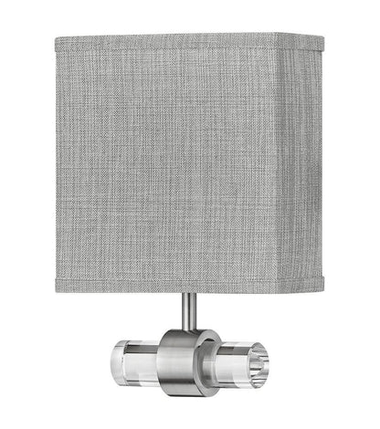 Hinkley Luster Single Light Sconce Brushed Nickel