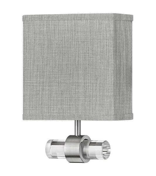Hinkley Luster Single Light Sconce Brushed Nickel