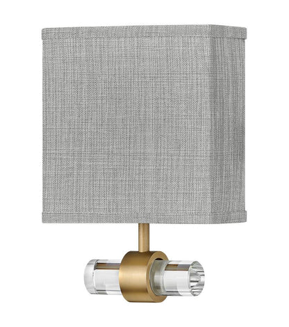 Hinkley Luster Single Light Sconce Heritage Brass