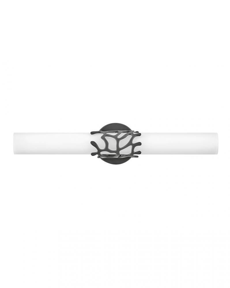 Hinkley Lyra Medium LED Vanity Light Black