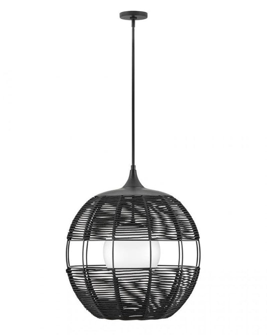 Hinkley Maddox Outdoor Pendant Aluminum, Black