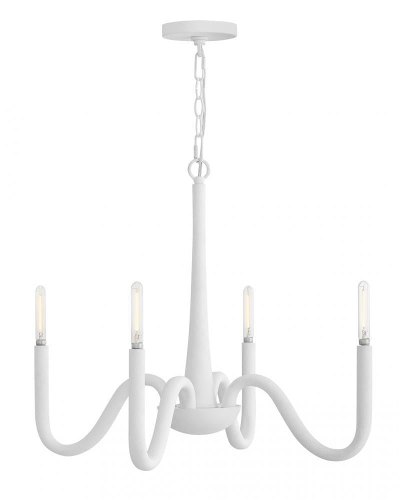 Hinkley Maris Medium Chandelier Textured Plaster