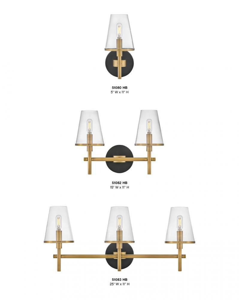 Hinkley Marten Medium Three Light Vanity