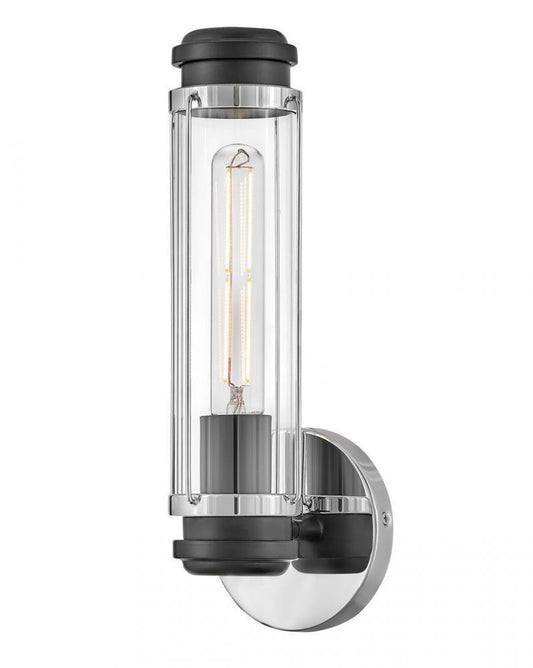 Hinkley Masthead Single Light Bath Wall Sconce Chrome