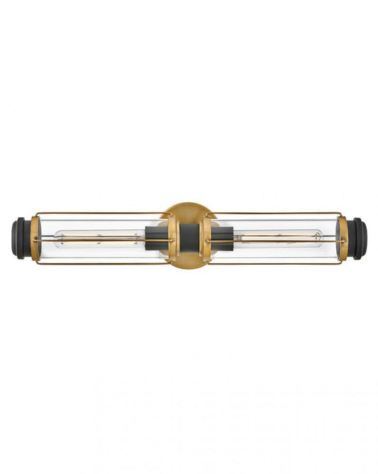Hinkley Masthead Small Two Light Vanity Heritage Brass