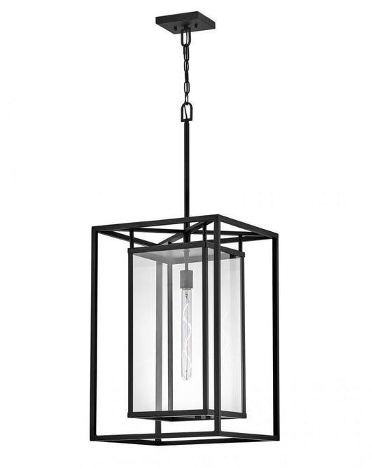 Hinkley Max Large Hanging Lantern Black