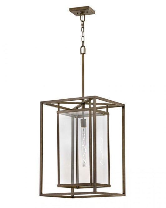 Hinkley Max Large Hanging Lantern Burnished Bronze