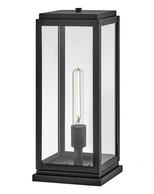 Hinkley Max Medium Pier Mount Lantern Black