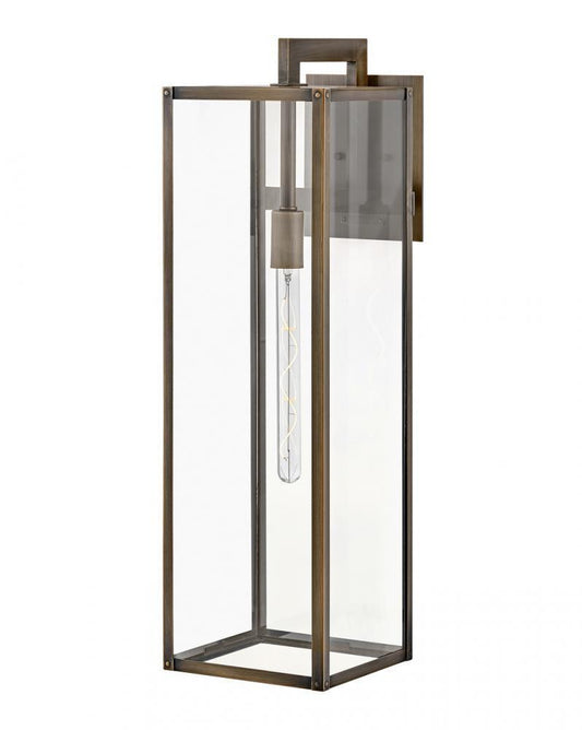 Hinkley Max Outdoor Wall Lantern Aluminum, Burnished Bronze