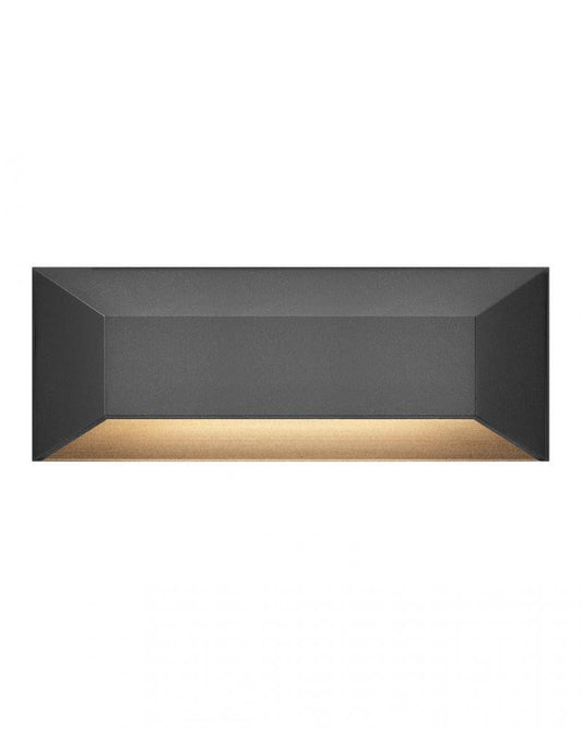 Hinkley Nuvi Large Rectangular Deck Sconce Black
