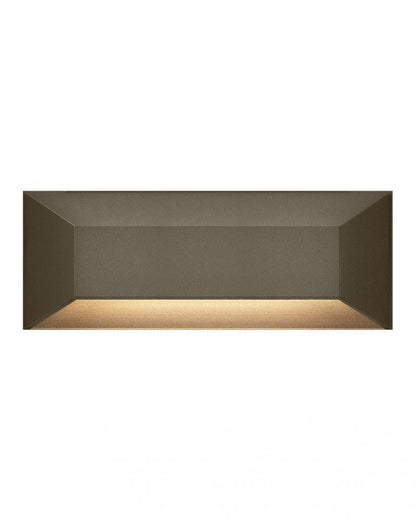Hinkley Nuvi Large Rectangular Deck Sconce Bronze