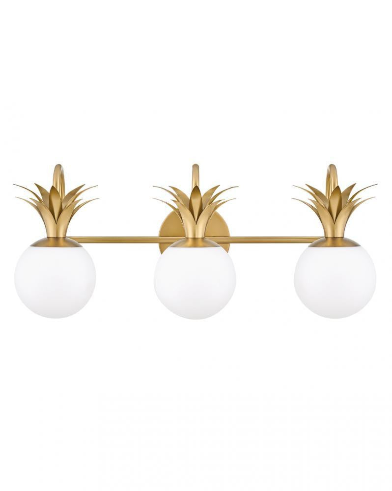 Hinkley Palma Bath Vanity Light Heritage Brass