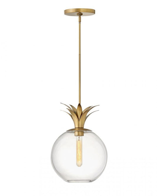 Hinkley Palma Down Pendant Brass, Steel, Heritage Brass