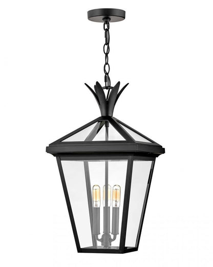 Hinkley Palma Hanging Lantern Aluminum, Black