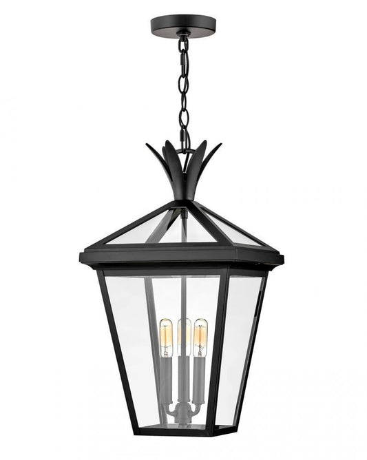 Hinkley Palma Hanging Lantern Aluminum, Black