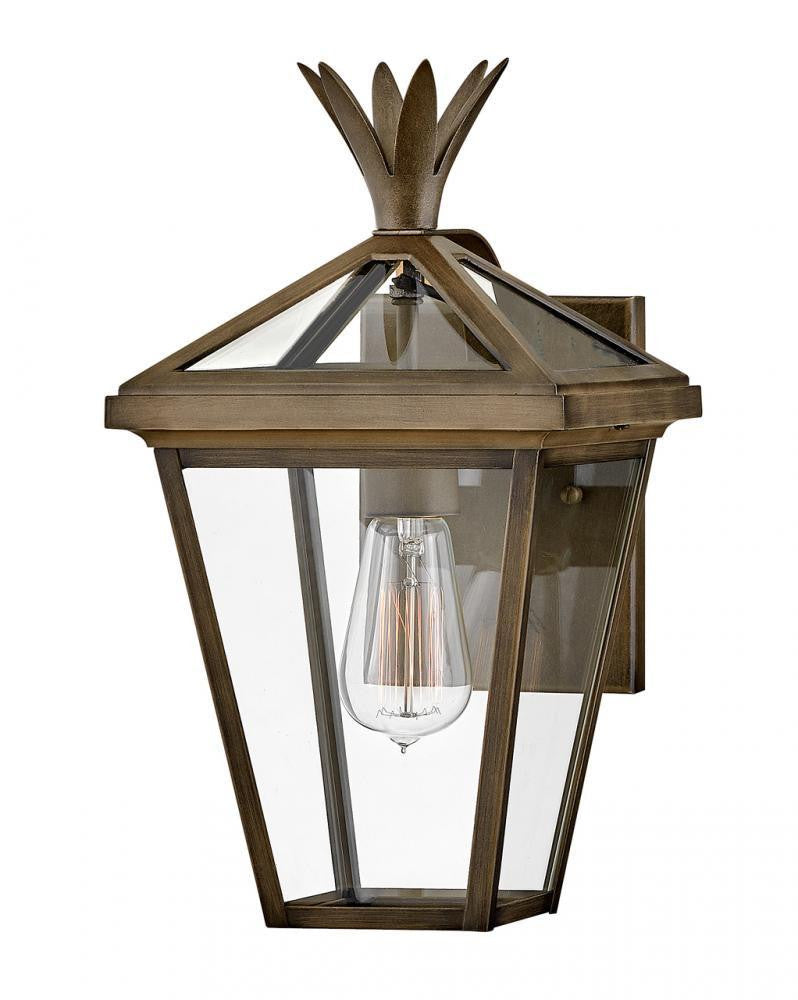 Hinkley Palma Outdoor Wall Lantern Aluminum, Burnished Bronze