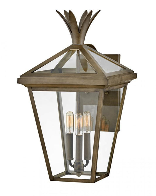 Hinkley Palma Outdoor Wall Lantern Aluminum, Burnished Bronze