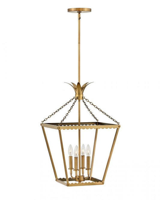 Hinkley Palma Pendant Light Brass Brass, Steel, Heritage Brass