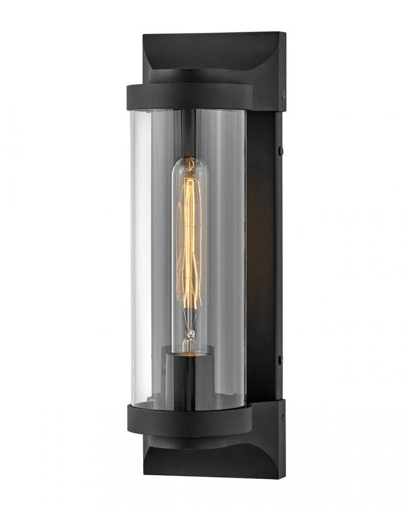 Hinkley Pearson LED Outdoor Wall Lantern Aluminum, Black