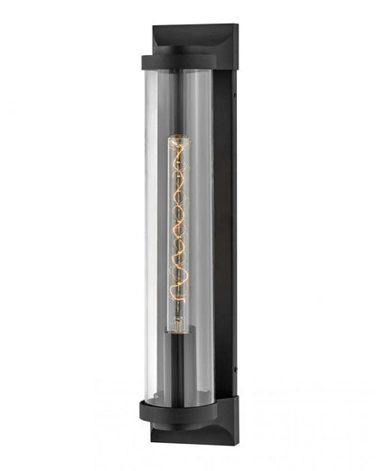 Hinkley Pearson LED Outdoor Wall Lantern Aluminum, Black