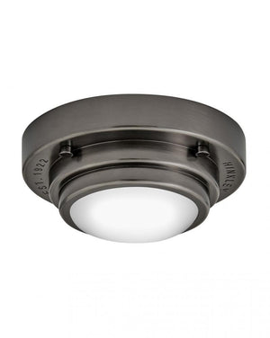 Hinkley Porte Extra Small Flush Mount or Sconce Black Oxide
