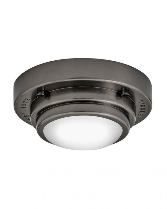 Hinkley Porte Extra Small Flush Mount or Sconce Black Oxide