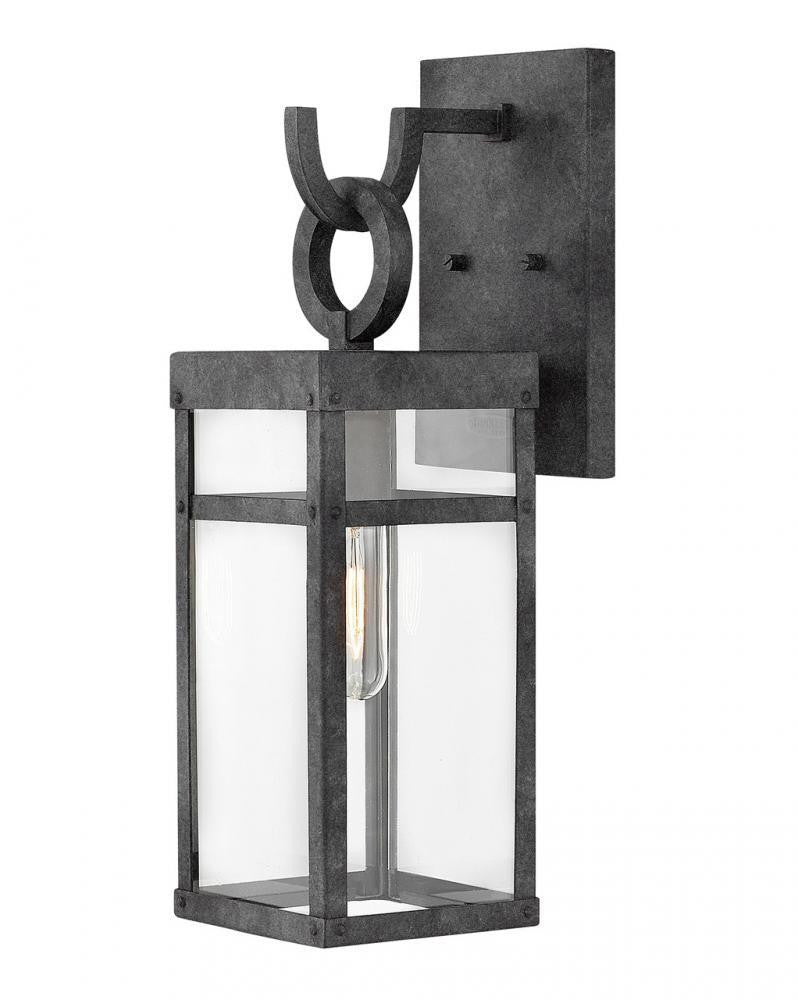 Hinkley Porter LED Outdoor Wall Lantern Aluminum, Bronze, Oil-Rubbed Bronze