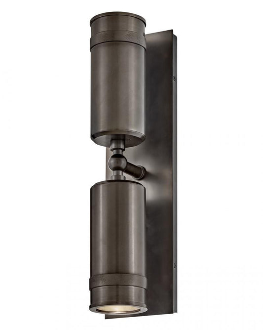 Hinkley Pratt Medium Wall Sconce Black Oxide