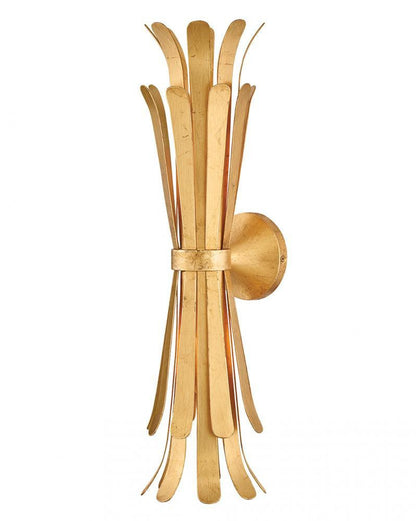 Hinkley Reina Large Two Light Sconce Distressed Brass